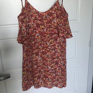90s vintage floral slip dress